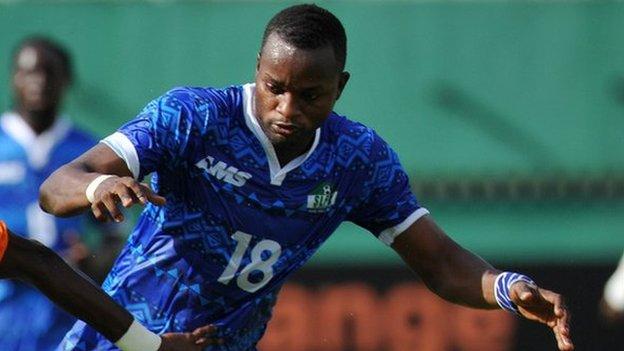 Sierra Leone's David Simbo happy to play in non-Fifa Northern Cyprus