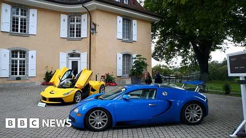 Supercars of president’s son sold at Swiss auction