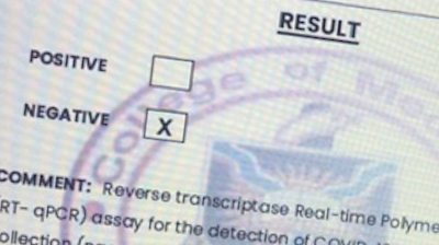 Fake Covid test certificates for sale