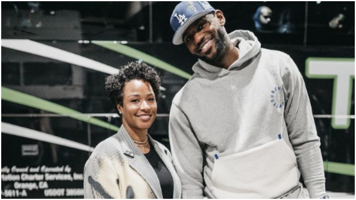 LeBron James' Wife Savannah Is the Center of Attention In This Family Photo: 'She Is Gorgeous'