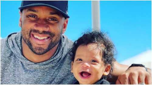 'Such a Beautiful Moment': Russell Wilson Uploads a Beautiful Video Teaching Son to Crawl, Ciara Jumps into Comments