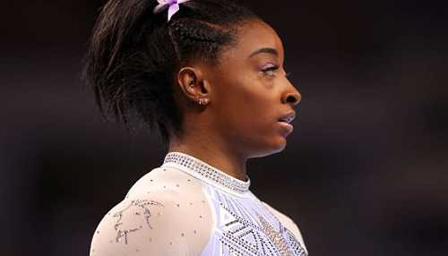 Goldie The G.O.A.T: Fans Name The Beloved Bedazzled Goat On All Of Simone Biles’ Leotards