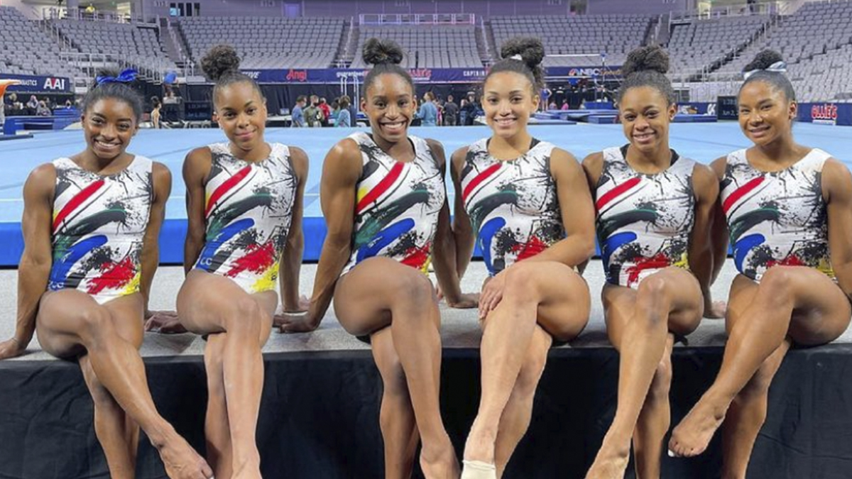 'This Moment Speaks Volumes': Fans Praise Simone Biles for Kind Gesture Toward Younger Gymnast