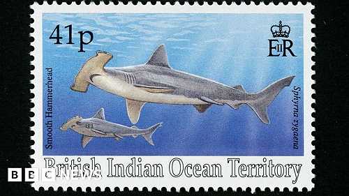 British stamps banned from Chagos Islands in Indian Ocean