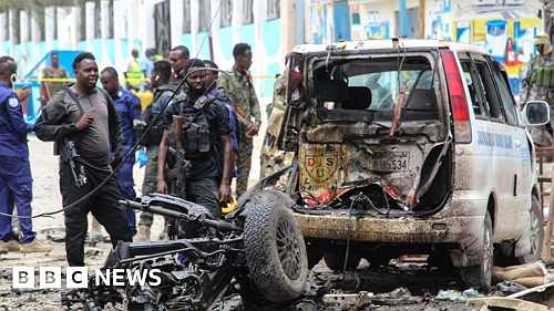 Seven killed in suicide attack near Somalia's presidential palace