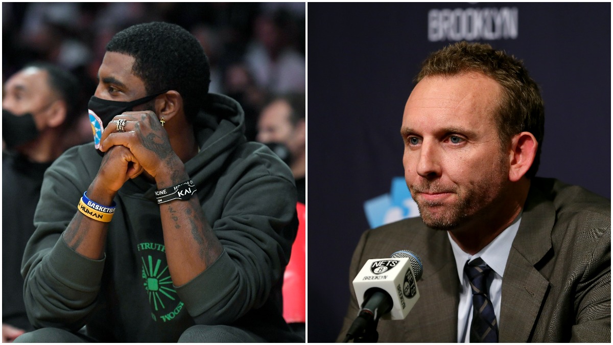 ‘Made A Personal Choice’: GM Sean Marks Respects Kyrie Irving's 'Individual Right to Choose,' But Confirms the Brooklyn Nets Guard Is Banned from Team Until He's Vaccinated