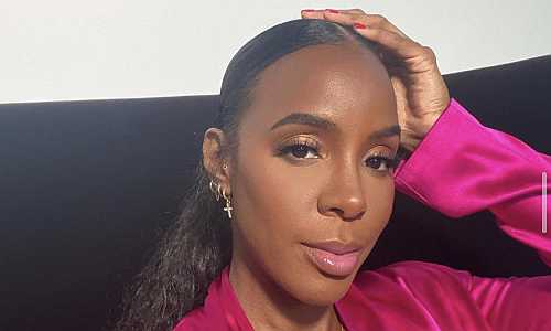 'You Just Wanted to Break the Internet Today?': Kelly Rowland Has Fans Drooling Over Her Barely-There Dress