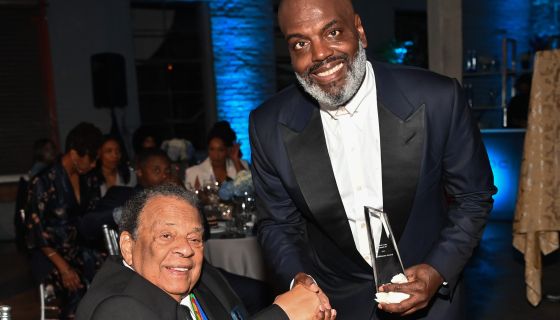 Icons Only: Kevin “Coach K” Lee & Ambassador Andrew J. Young Honored At NBAF’s Swanky Benefit Event Icons Only: Kevin “Coach K” Lee & Ambassador Andrew J. Young Honored At NBAF’s Swanky Benefit Event