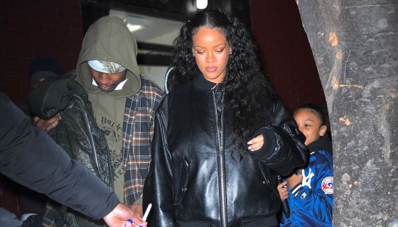 Pon De Date Night: Rihanna Looked Fenty Fabulous In Luxurious Leather For Dinner At Carbone
