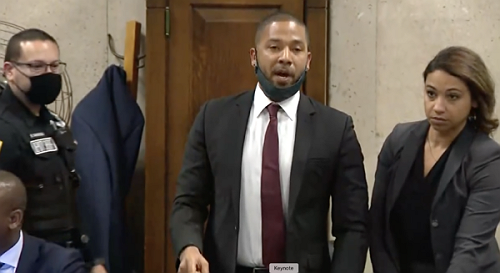 Jussie Smollett Yells 'I Did Not Do This' After Being Sentenced to Jail for Staging a Hate Crime Against Himself Jussie Smollett Yells 'I Did Not Do This' After Being Sentenced to Jail for Staging a Hate Crime Against Himself