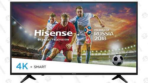 Score a Surprisingly Well-Reviewed 60-Inch 4K TV for Just $398