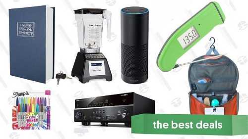 Friday's Best Deals: Thermapen, Blendtec, a $9 Book Safe, Dolby Atmos, Sharpies, and More Friday's Best Deals: Thermapen, Blendtec, a $9 Book Safe, Dolby Atmos, Sharpies, and More