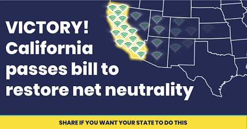 California passes historic bill to restore net neutrality California passes historic bill to restore net neutrality