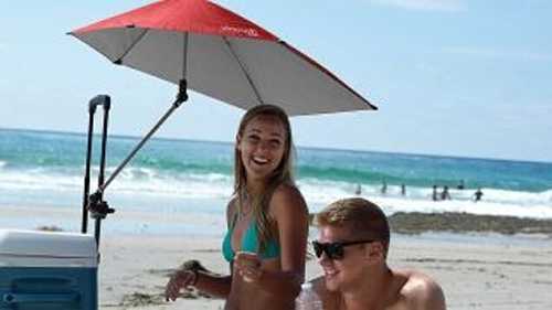 Bring Shade With You This Summer With This Discounted Sport-Brella Swiveling Umbrella Bring Shade With You This Summer With This Discounted Sport-Brella Swiveling Umbrella