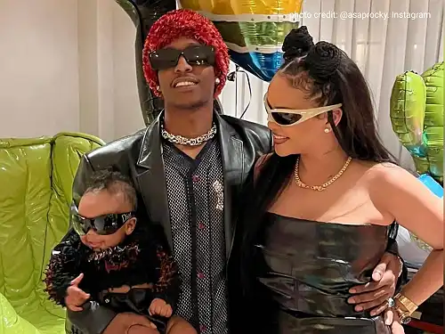 Rihanna and A$AP Rocky Debut First Photos of Their Second Baby Boy - Y'all Know What