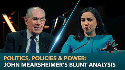 Politics, policies and Power: John Mearsheimer’s blunt analysis