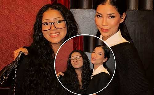 JHENE AIKO AND DAUGHTER NAMIKO ENJOY A NIGHT OUT AT A DOECHII CONCERT