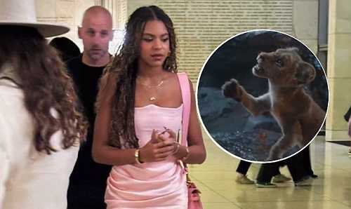 BLUE IVY ATTENDS 'WICKED PREMIERE', GEARS UP FOR 'MUFASA: THE LION KING' FILM