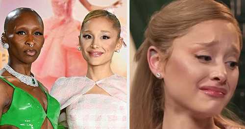 Ariana Grande & Cynthia Erivo Hit Back About Crying So Much During The 'Wicked' Press Tour