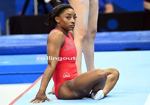 Simone Biles' hair transformation after fan criticisms