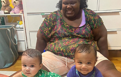 GABOUREY SIDIBE'S HUSBAND, BRANDON FRANKEL, CALLS HER AND THEIR TWINS, THE 'LOVES OF MY LIFE'