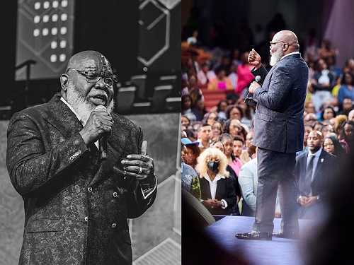 Viral video shows Bishop T.D. Jakes suffers medical emergency during church sermon - Face2Face Africa