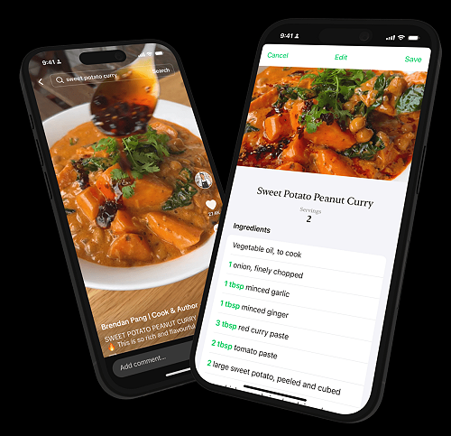 Pestle recipe app can now save dishes from TikTok | TechCrunch