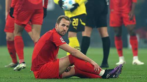 Harry Kane injured (hamstring) during 'Klassiker'