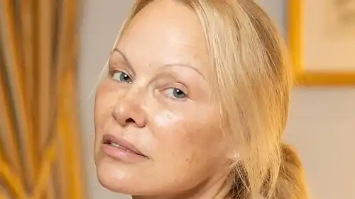 ‘This is Just Scary’: Pamela Anderson Trashed Over Her ‘Fried’ Unkept Hair and 'Very Thin' Eye Brows as Fans Shame Her Latest Bare-Faced Red Carpet Look