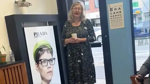 'Is It Because I'm Black?': White Optician Seen Trapping Black Woman Inside Eyewear Store After Allegedly Accusing Customer of Stealing Merchandise, Video Shows