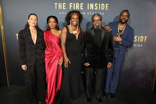 Stars Shine Bright At 'The Fire Inside' Premiere Celebrating Claressa Shields’ Trailblazing Journey [Gallery]