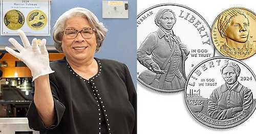 First Black Director of U.S. Mint Makes History with Limited-Edition Harriet Tubman Commemorative Silver and Gold Coins Available Until December 31st