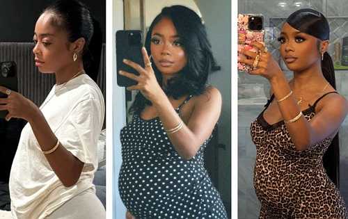 SKAI JACKSON FLAUNTS HER BABY BUMP, OPENS UP ABOUT PREGNANCY JOURNEY