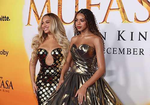 Blue Ivy Steals The Spotlight At The ‘Mufasa: The Lion King’ Premiere In Christian Siriano