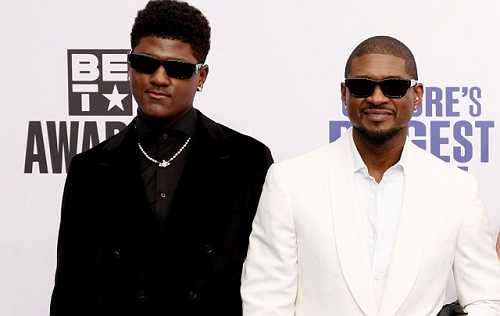 USHER AND TAMEKA FOSTER'S SON, NAVIYD, RANG IN HIS 16TH BIRTHDAY AT HIS DAD'S CONCERT