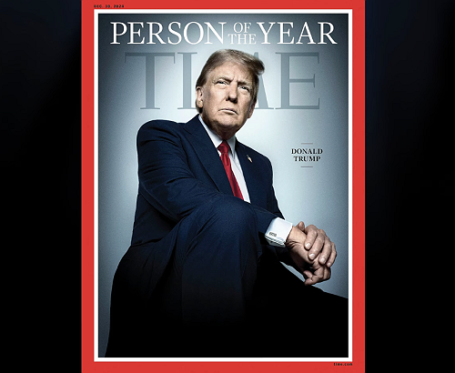 Donald Trump Named Time’s Person of the Year for 2024