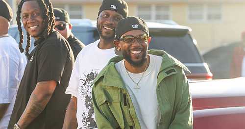 Kendrick Lamar Playfully Swarmed by Kids During TDE's Christmas Concert