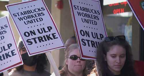 Starbucks strike grows as workers demand higher pay and better conditions