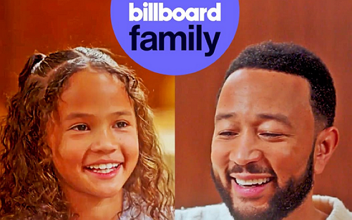 JOHN LEGEND'S DAUGHTER, LUNA, INTERVIEWS HIM ABOUT HIS MUSIC