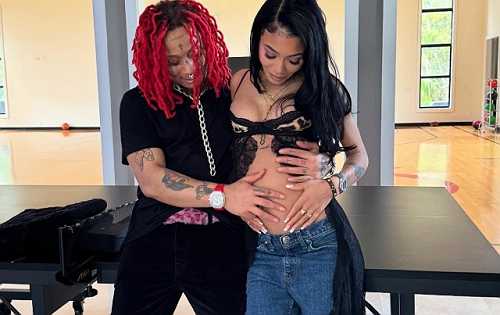 COI LERAY IS PREGNANT AND EXPECTING HER FIRST CHILD WITH TRIPPIE REDD