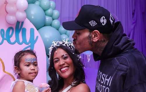 CHRIS BROWN AND DIAMOND BROWN CELEBRATE DAUGHTER'S 3RD BIRTHDAY