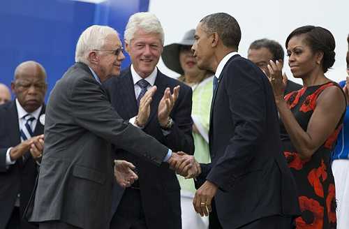 Barack Obama's Gay Marriage Stance and Jimmy Carter's Progressive Evangelical Legacy. Barack Obama's Gay Marriage Stance and Jimmy Carter's Progressive Evangelical Legacy.