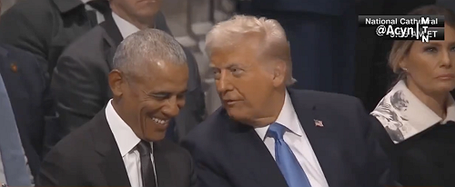 Trump and Obama Share Rare Friendly Exchange at Jimmy Carter’s Funeral [Video]