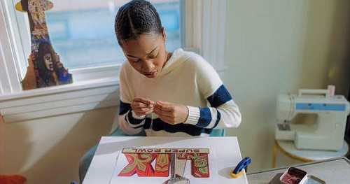 Black Woman Makes History as the First Artist to Create Super Bowl Logo and Theme Art for the NFL