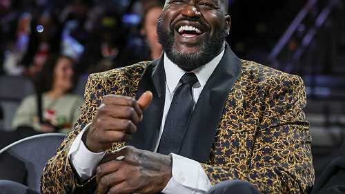 Shaquille O'Neal Has Viral Moment With the World's Only Teenager Who Can Do This to Him