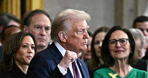 Trump takes power in Washington, declaring 