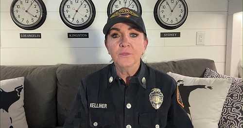 L.A. fire official talks about progress made battling Hughes Fire