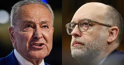 Schumer calls Trump pick Russell Vought a 