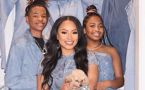 MONYETTA SHAW-CARTER AND KIDS 'KEEP IT CLASSY' IN NEW PHOTOS
