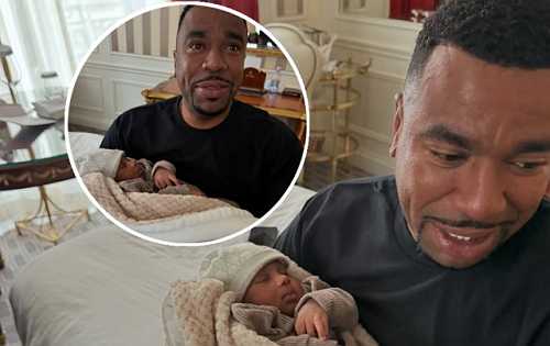 N.O.R.E TEARS UP AS HE HOLDS GRANDSON FOR THE FIRST TIME